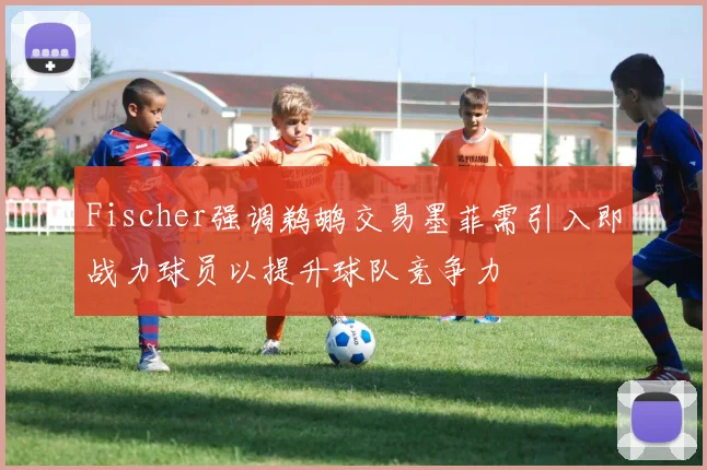 Fischer强调鹈鹕交易墨菲需引入即战力球员以提升球队竞争力